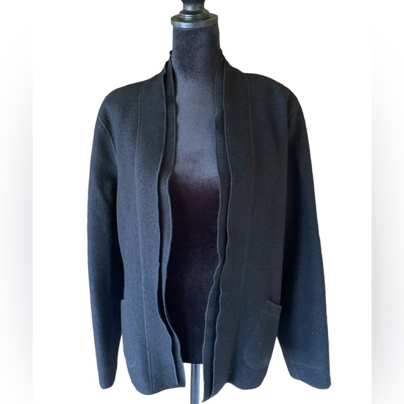 Lucia Open Front Wool Jacket - Picture 1 of 5